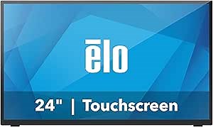 Elo 2470L - 24" Touchscreen Monitor with Anti-Glare Glass - 10 Touch, 1920 x 1080, Black