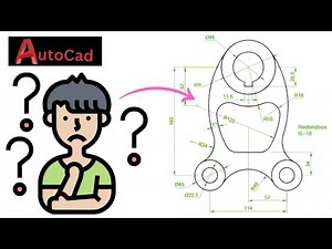“AutoCAD 2D Mechanical Drawing | Beginner Tutorial”