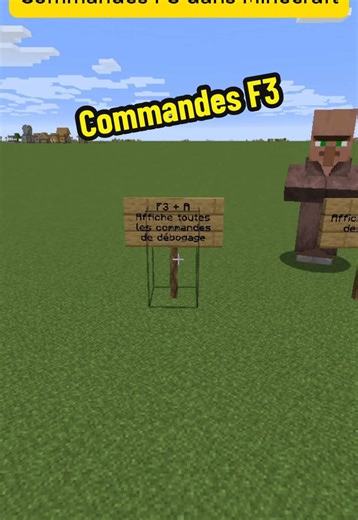 Toutes les commandes F3 dans Minecraft ! (Très utiles) #minecraft #minecrafttutorial