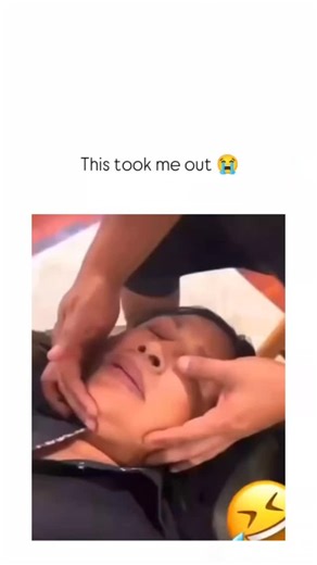 customize.your.mood on Instagram: "The post shares a 19-second video clip of an aggressive facial massage that hilariously distorts the woman's face through forceful manipulations, overlaid with laughing emojis to emphasize the comedic effect. Authored by @reveriekeona , a casual entertainment account, it quickly went viral on December 24, 2025, amassing over 8,500 likes and 797,000 views by the next day, driven by its relatable cringe humor. User replies blend laughter with exaggerated concern,