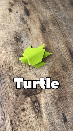 Origami World | Origami Turtle Tutorial #turtle #ninjaturtles #origamiturtle #origami #origamitutorial #paper | Instagram