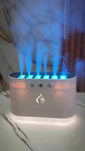 Dynamic Humidifier Capacity: 200ml ✔️LED light interchangeable colors ✔️Bluetooth speaker Price - N24k free 10ml essential oil #kayluxhub #aromatherapy #humidifier #essentialoil