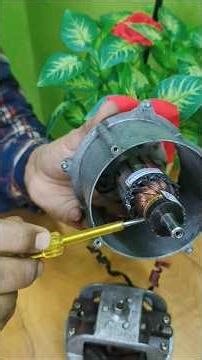 DC Motor Parts Demonstration | Armature, Commutator, Brushes Explained | LIVE Class