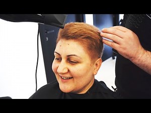 Super SHORT BOYISH CUT - Short Androgynous Cut for Ladies