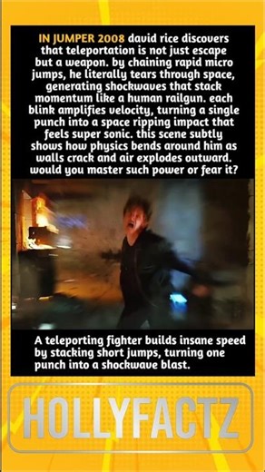 Jumper (2008) 🔥 Space-Tearing Speed Attack #Jumper #Action