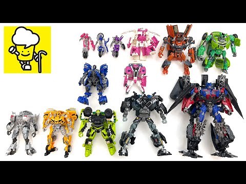 Transformers Movie 2 Revenge of the Fallen Optimus Prime Bumblebee トランスフォーマー 變形金剛 robots to vehicles