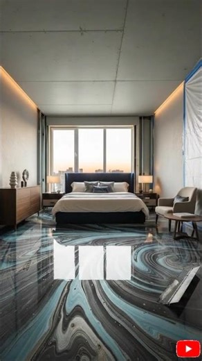 I BUILT A BLACK AND TEAL EPOXY FLOOR IN MY BEDROOM 😀 | WHICH LOOKING SO BEAUTIFUL 😍 #diyflooring