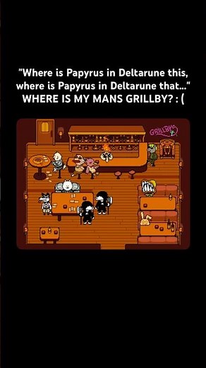 Where is Grillby in Deltarune?