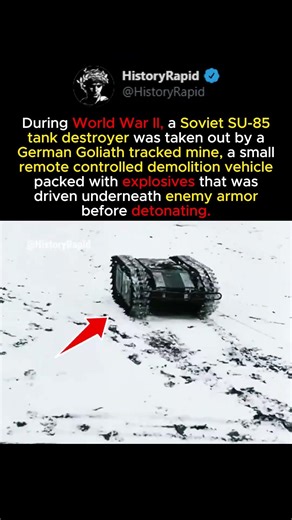 A Tiny Robot Destroyed a Tank #shorts