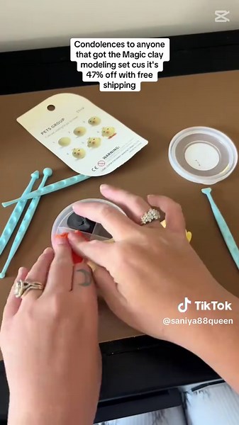 Set de modelado de arcilla mágica a precio reducido