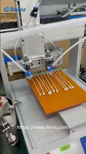 High accuracy UV resin dispenser with UV curing lamp- 2 head resin dispenser & pressure tank