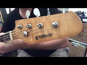 Yamaha SB 55 Demo: Vintage Japanese Bass Guitar