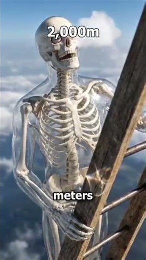 What If You Climbed a Ladder to Outer Space?(Science)#Shorts