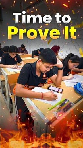 Time to Prove It! ✍️🔥 The Real Exam Vibe at Vedantu!