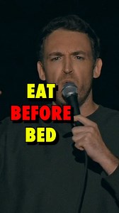 669K views · 10K reactions | Eating before bed #standup #comedy #lol #funny #funnyclips #90s #comedian #advice #life #dating #old #aging | Dan Soder | Facebook