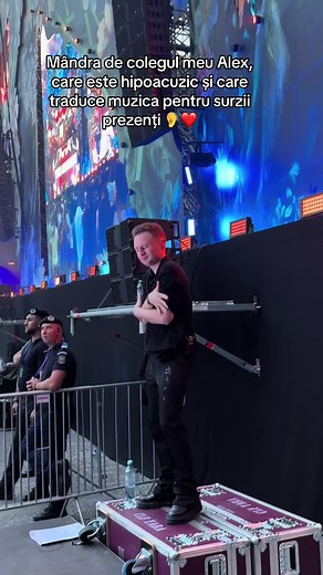 Romanian Sign Language Translation at UNTOLD Festival