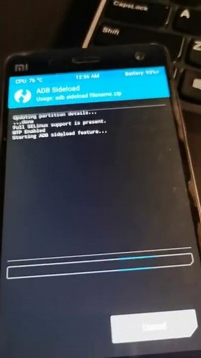 adb sideload twrp #android #boot