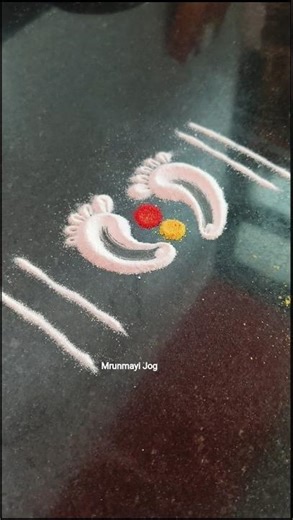 lakshami charan rangoli #shorts #navratri #घटस्थापना #trendingshorts #vitalshorts