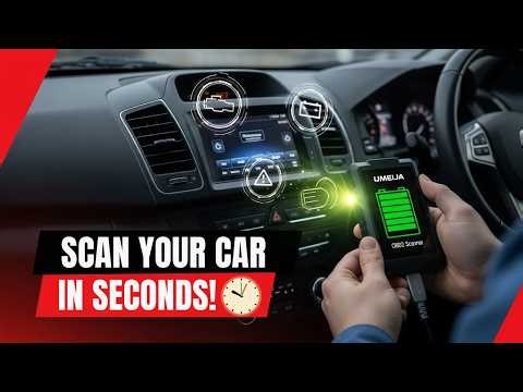 UMEIJA OBD2 Scanner with Upgrade Battery Tester |