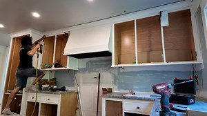 Making and Installing the Crown #homedecor #kitchendecor #diy #homeinspiration #renovationproject | Matt Cremona