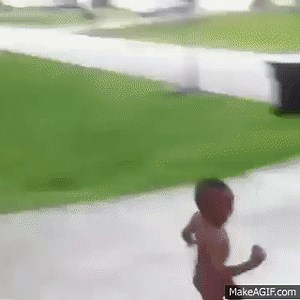 Black kid running - Vine on Make a GIF