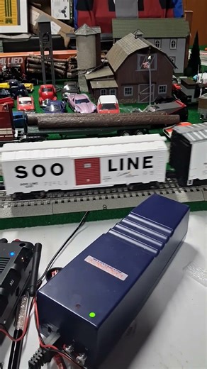 My only two weathered steam locomotives are back on the rails. Pere Marquette #730 & Soo Line #1003