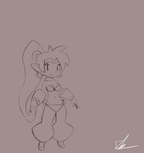 Shantae Egyptian Dance Animation Trend