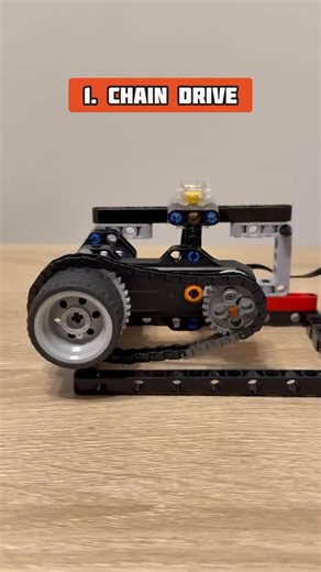 6.6K views · 49 reactions | Chain, Belt & Shaft Drive with Piston Engine & Buggy Motor #lego #legotechnic #mechanical #engineering #legofan #legotechnicmoc #motorcycle #motorbike | Bricks Master Builders | Facebook