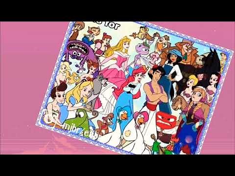 Abc Alphabet with Disney Friends