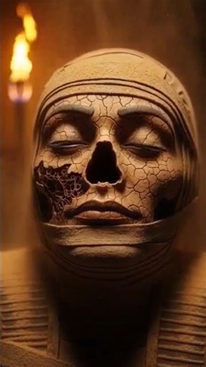 🔥THIS 4,500-YEAR-OLD KING WALKED OUT OF HIS PYRAMID😱👑 #ancientegypt #history #shorts