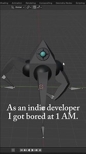 Indie Dev at 1 AM… This Happened