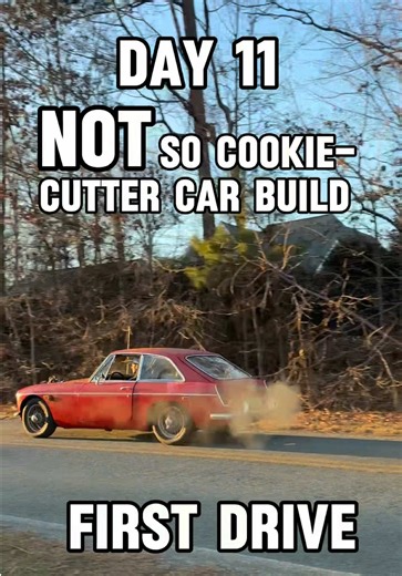 How much horsepower do you think she’ll make on the dyno?? Our turbo mgb GT car build is finally on the road making real boost! #cartok #classiccars #porsche #engineswap #mechaniclife