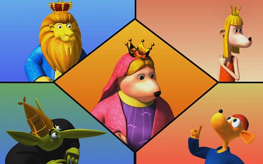 Big Muzzy（Muzzy in Gondoland）3D高清版（24集，英文版12集 中文版12集）