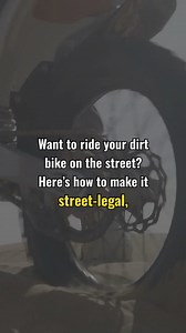 Curious about making your dirt bike street-legal? This video breaks down everything you need to know! For the full guide, check out the link at the end of the video! #dirtlegal #streetlegal #dirtbikes #offroad #ohv #dirtbike #offroadlife | Dirt Legal | Facebook