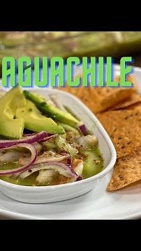 Aguachile-Green Chile Lime Marinated Shrimp