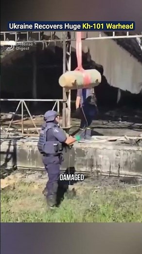 Unexploded Russian Kh-101 Missile Warhead Recovered in Kyiv!