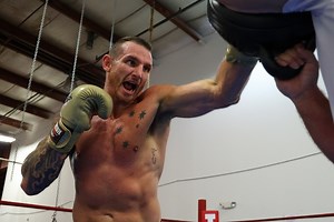 Photos: Demsey McKean Putting in Work For Matchroom Debut on Andrade-Quigley