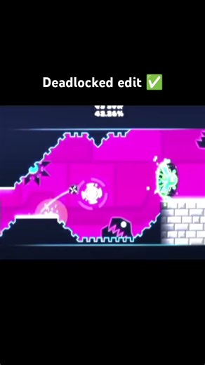 Deadlocked edit 🗿🗿 #geometrydash #deadlocked #easydemon