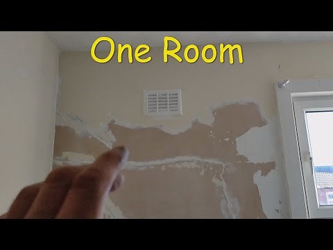 How To Fix loose Skirting, Fix Cracks In Plaster (Holes, stains, Peeling Paint