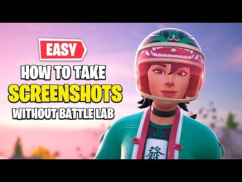 Fortnite - How To Take Screenshots