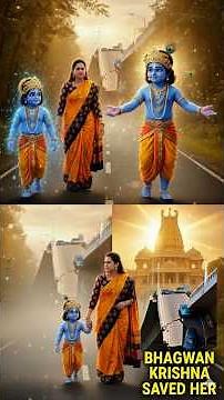 Bachche Ne Kyun Kaha: Is Raste Se Mat Jana? #krishna #krishna ji ka chamatkaar #kanha ji ka miracle