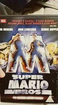 NINTENDO super mario bros movie dvd complete collection