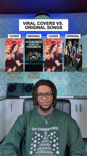 Viral Covers Vs. Original Song: 1950s Cover Of ICONIC BY MISTAKE #shorts #music #katseye #trending