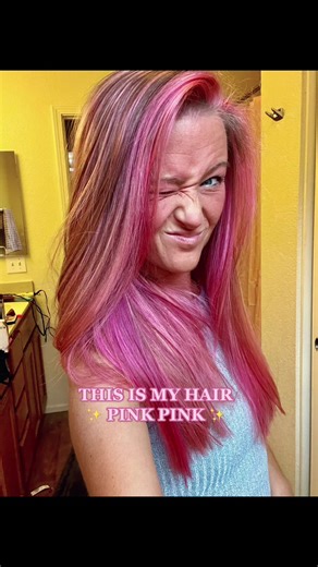 Arctic Fox Pink Hair Transformation