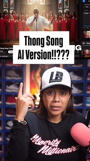 Nicky Saunders | The Voice Of Content Branding 女 1 of 1 on Instagram: "Who made this AI Thong Song??? 藍藍藍 naw it goes hard. Yo @sisqo I need to know your thoughts on this! This has 249k views on YouTube. Are we for this or nawwwww #lionsbehavior #aimusic"
