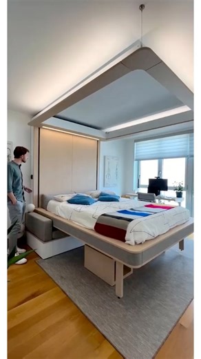 16K views · 261 reactions | ‏How to Design a Space-Saving Smart Furniture in SketchUp!In this tutorial I used Fredo6 Animator Plugin! #sketchup #fredo6animator #spaceefficientfurniture #smartfurniture #DIY #furnituredesign #interiordesign #spaceplanning #smallspaces #tinyliving #usa #nyc #fyp #fypシ #viral #tiktok #newyork #sketchup3d #autocad #nicetower #foryou #foryourpages #interiordesign #bed #reels #fbreels | Nice Tower | Facebook