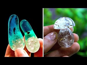 CRAFTS FROM EPOXY RESIN Creations That Are At A Whole New Level