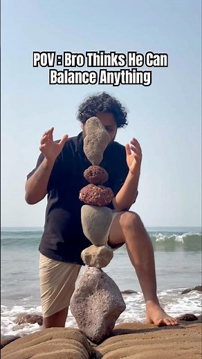 Rock Balance Art by Saurabh Rajput #rockbalancing #balance #nature #travel #art #mindfulness