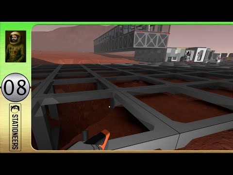 Stationeers 🤖⚛️ #08 The foundation stone for the new base ► Let's Play [60FPS|German|PC]