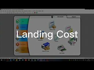 Landing Cost 抵岸成本 | SQL Accounting